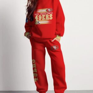 San Francisco 49ers Sweatsuit Combo 3D Sweatshirt and Sweatpants CSP1862