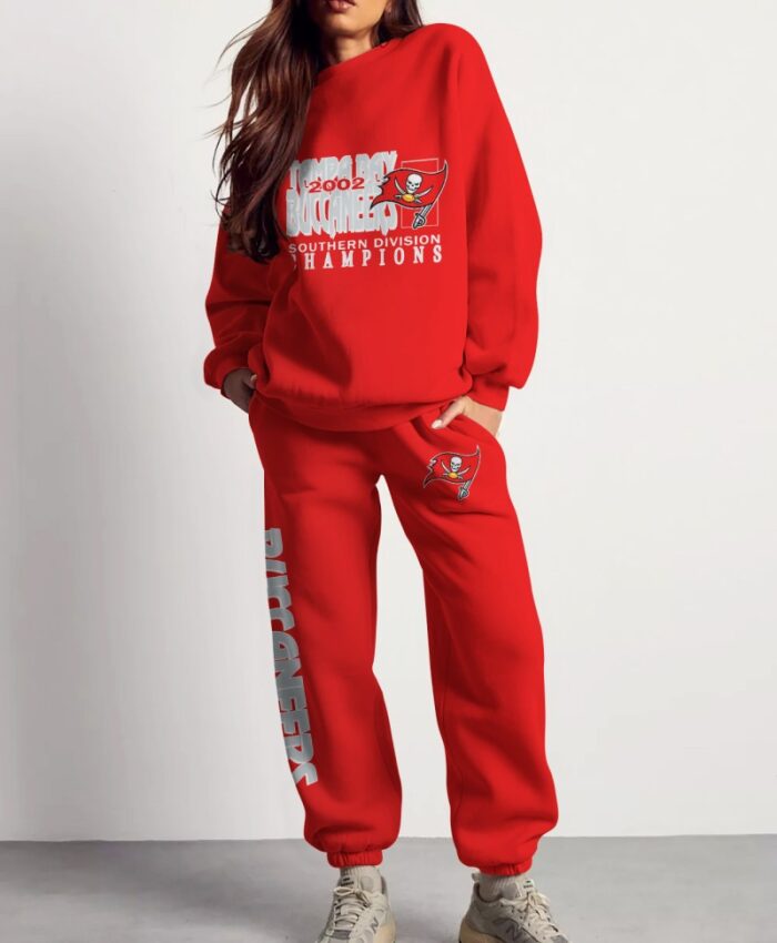 Tampa Bay Buccaneers Sweatsuit Combo 3D Sweatshirt and Sweatpants CSP1815