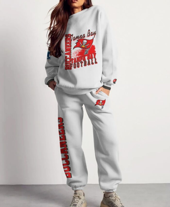 Tampa Bay Buccaneers Sweatsuit Combo 3D Sweatshirt and Sweatpants CSP1817