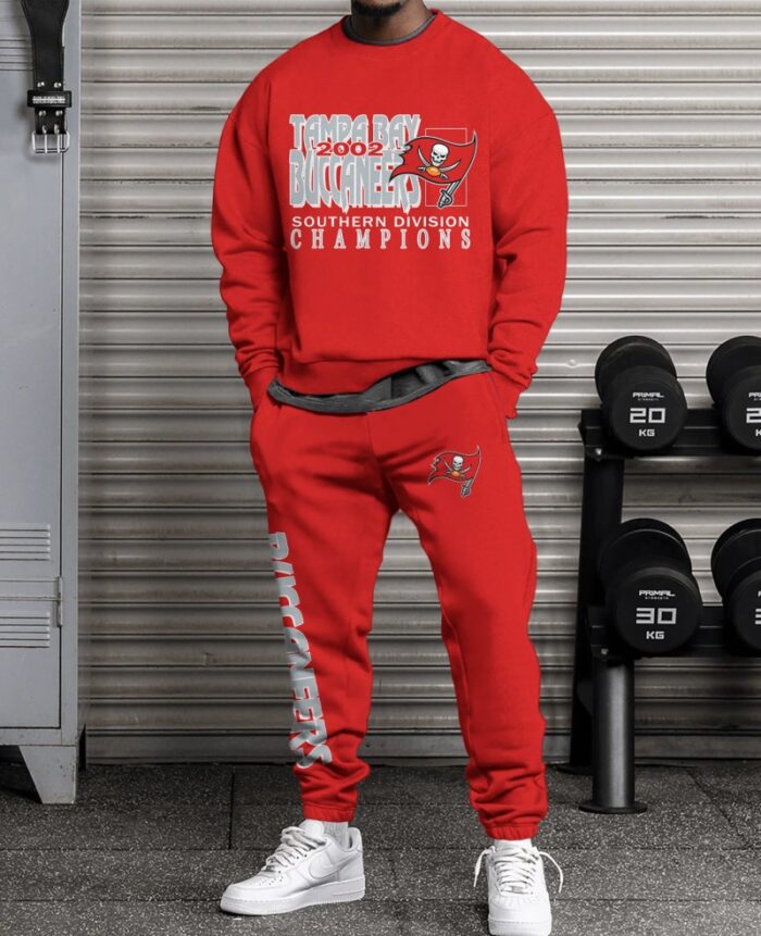 Tampa Bay Buccaneers Sweatsuit Combo 3D Sweatshirt and Sweatpants CSP1818