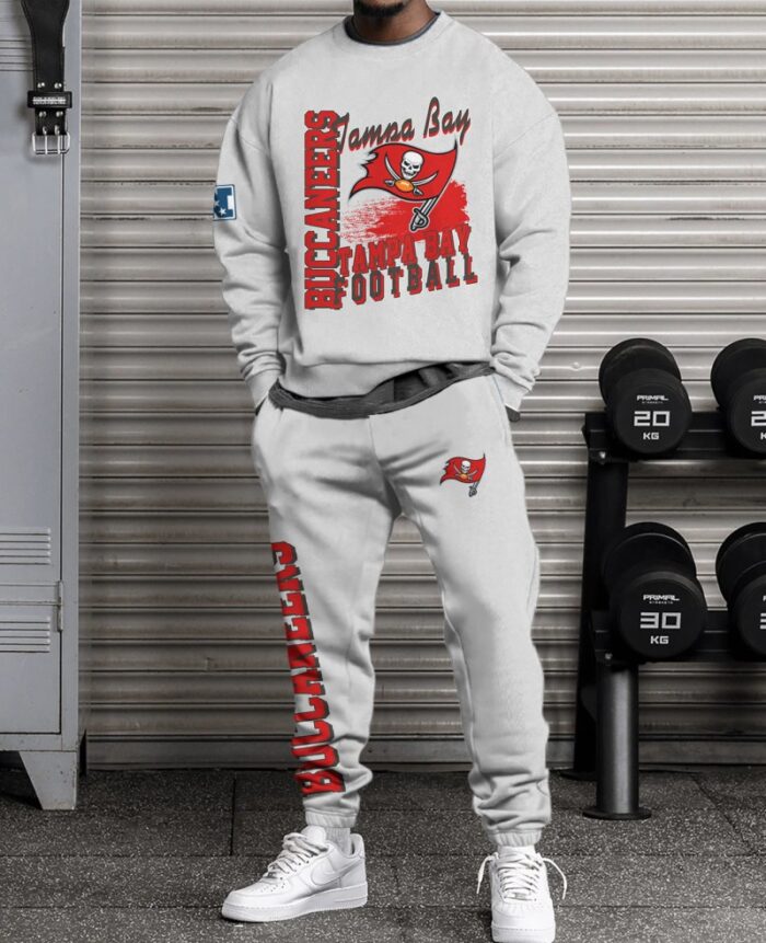 Tampa Bay Buccaneers Sweatsuit Combo 3D Sweatshirt and Sweatpants CSP1829