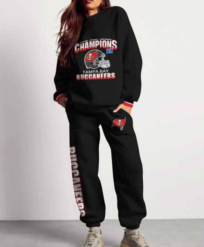 Tampa Bay Buccaneers Sweatsuit Combo 3D Sweatshirt and Sweatpants CSP1867