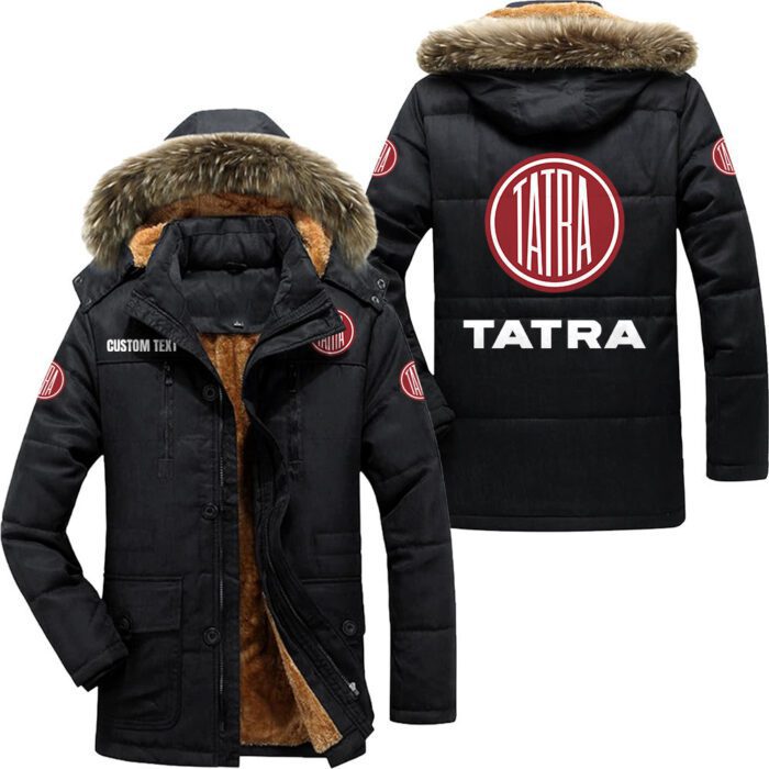 Tatra Hooded Fleece Parka Jacket Fleece Coat Winter Customize Name PJF1303