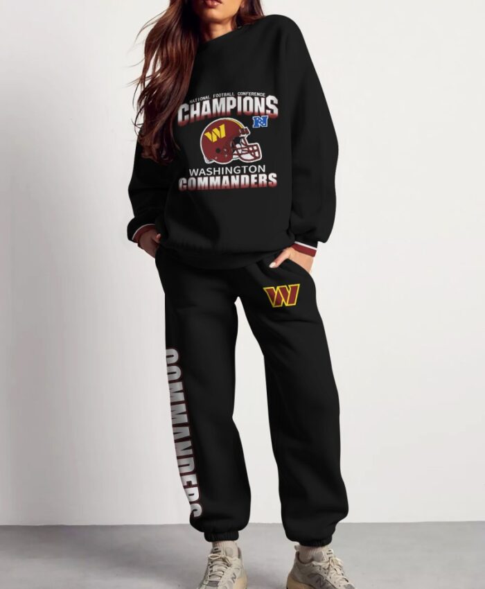 Washington Commanders Sweatsuit Combo 3D Sweatshirt and Sweatpants CSP1837