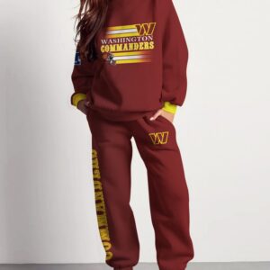 Washington Commanders Sweatsuit Combo 3D Sweatshirt and Sweatpants CSP1838