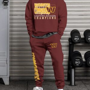 Washington Commanders Sweatsuit Combo 3D Sweatshirt and Sweatpants CSP1841