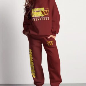 Washington Commanders Sweatsuit Combo 3D Sweatshirt and Sweatpants CSP1843