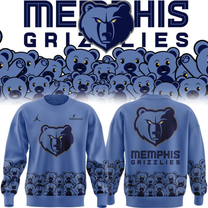 2024 Memphis Grizzlies Sweatshirt BCT1008