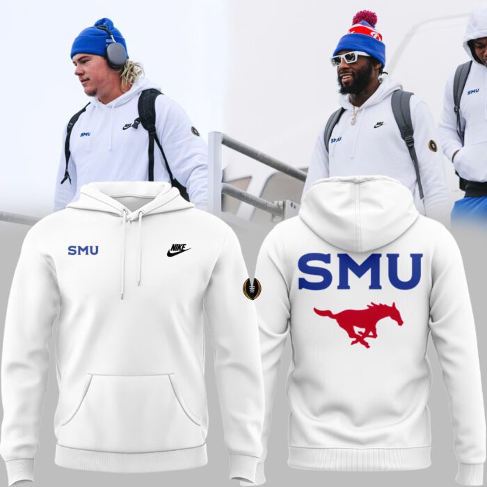 2024 Play Offs Smu Mustangs Football Hoodie BHD6115