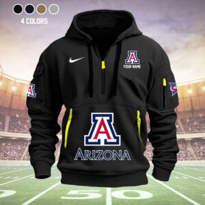 Arizona Wildcats Quarter Zip Hoodie NCAA2090