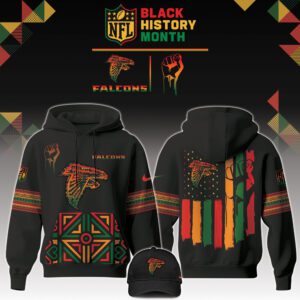 Atlanta Falcons NFL Black History Month Unisex Hoodie Set GHS2003