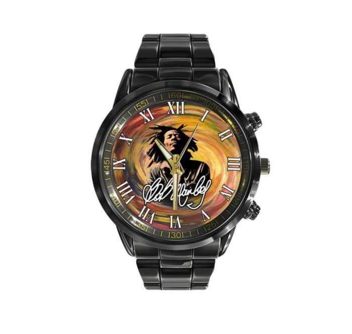 Bob Marley Black Stainless Steel Watch GSW1148