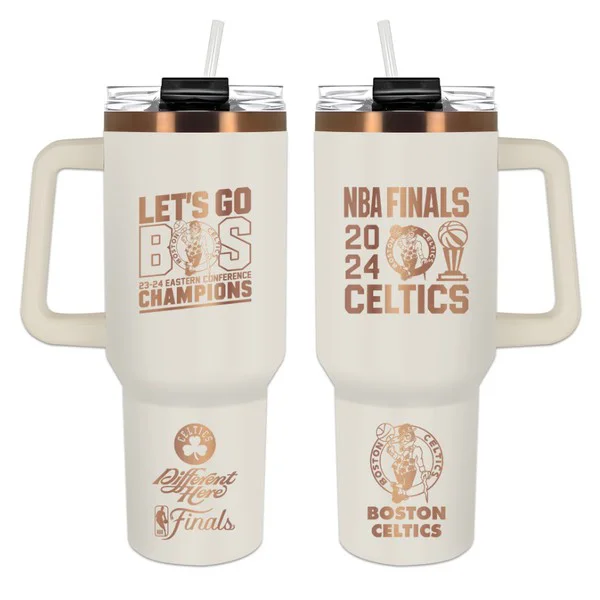 Boston Celtics Let's Go Final 2024 40oz Tumbler