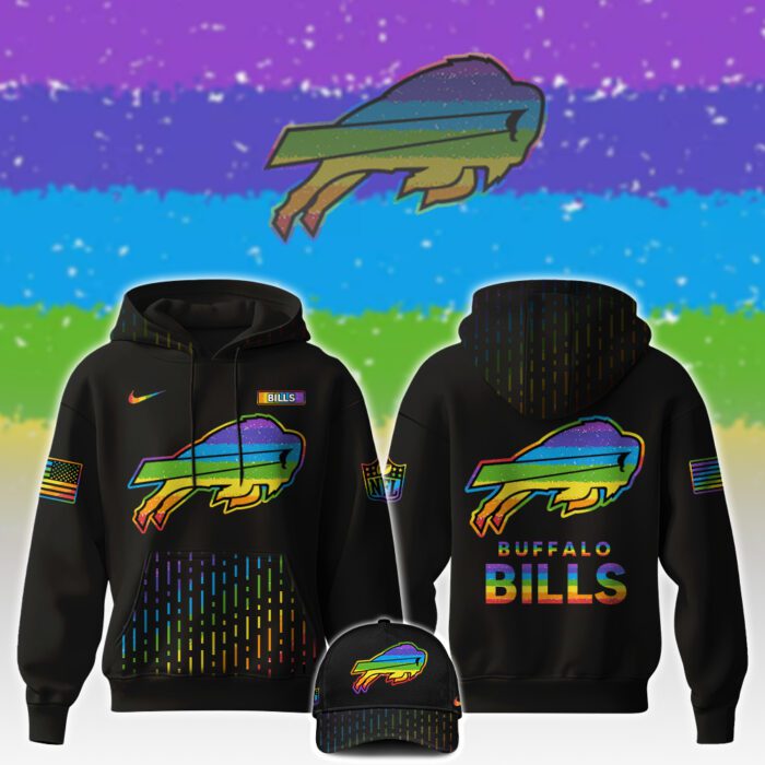 Buffalo Bills NFL x Happy Pride Month Unisex Hoodie Set GHS2034