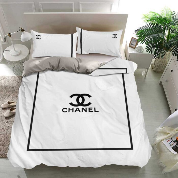 Chanel Luxury Bedding Set Bedroom Decor BSL1011