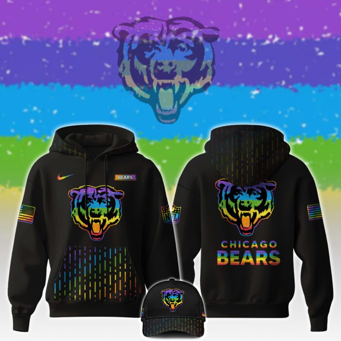 Chicago Bears NFL x Happy Pride Month Unisex Hoodie Set GHS2038