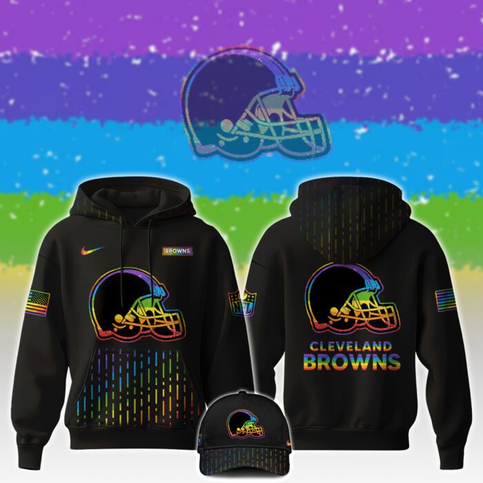 Cleveland Browns NFL x Happy Pride Month Unisex Hoodie Set GHS2039