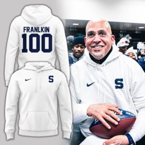 Coach James Franklin 100 Wins Penn State Football Hoodie BHD6099