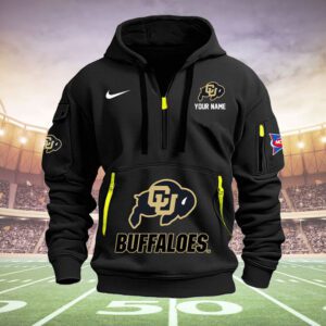 Colorado Buffaloes Quarter Zip Hoodie NCAA2018