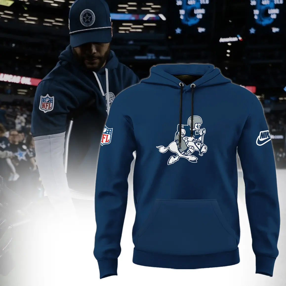 Dak Prescott Dallas Cowboys Hoodie WUH3106