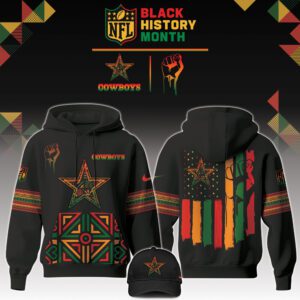 Dallas Cowboys NFL Black History Month Unisex Hoodie Set GHS2011