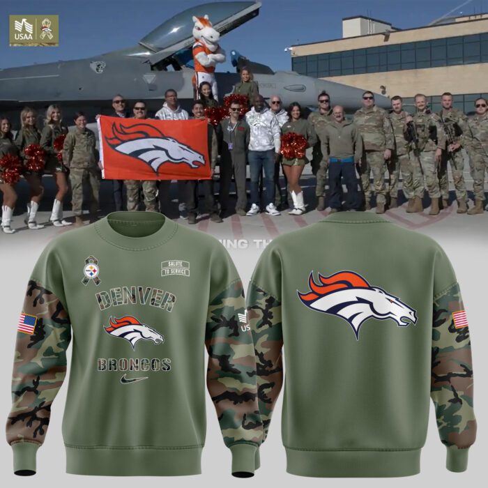 Denver Broncos 2024 Military Appreciation Sweatshirt BCT1034