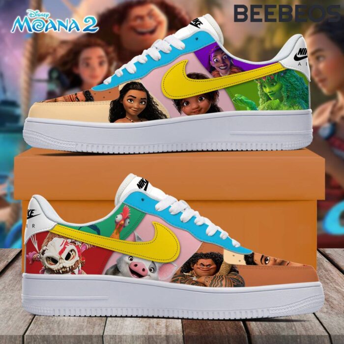 Disney Moana 2 Movie Air Force 1 Shoes