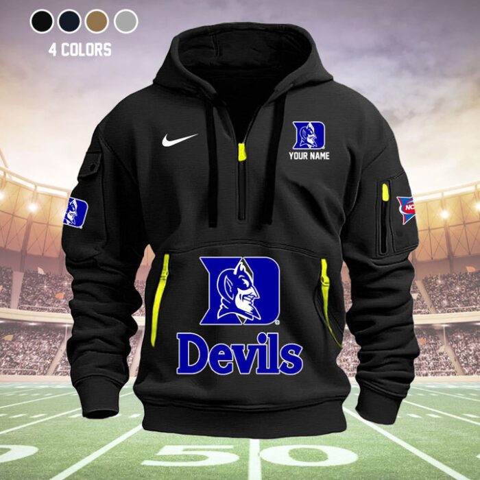 Duke Blue Devils Quarter Zip Hoodie NCAA2110