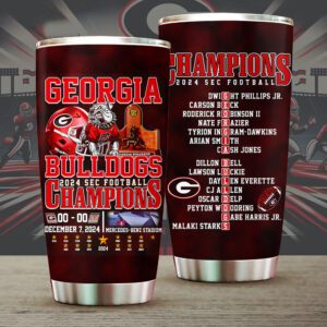 Georgia Bulldogs Football Tumbler Cup CGN5270