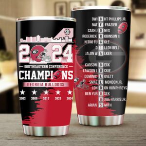 Georgia Bulldogs Football Tumbler Cup CGN5307