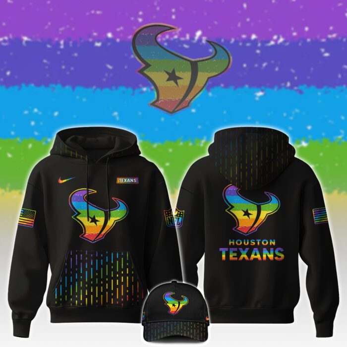 Houston Texans NFL x Happy Pride Month Unisex Hoodie Set GHS2044