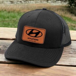 Hyundai Personalized Leather Patch Cap LPC1144