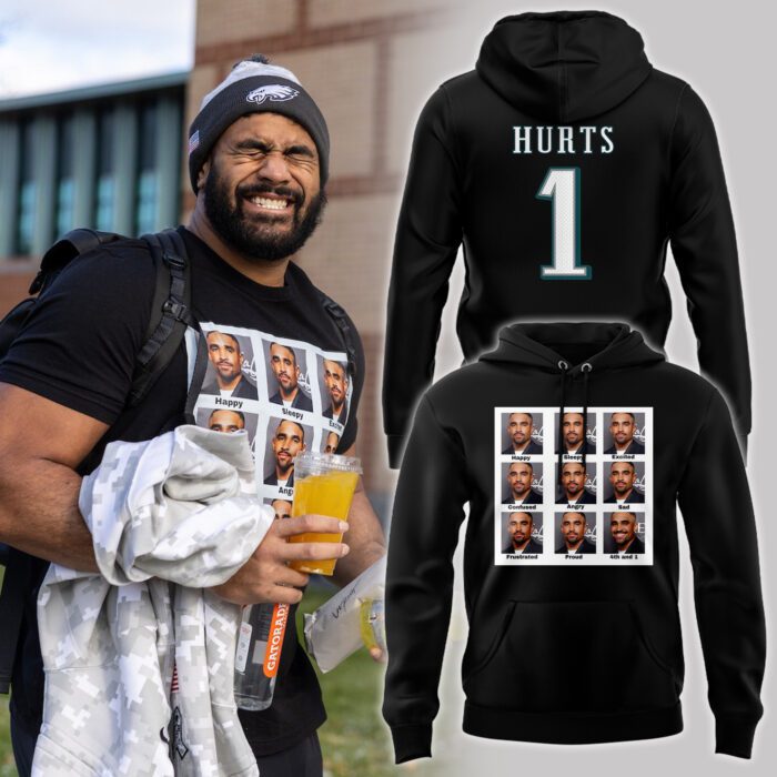 Jaylen Hurts Philadelphia Eagles Hoodie BHD6107