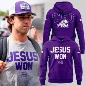 Jesus Won Purple Hoodie 2024 BHD6095