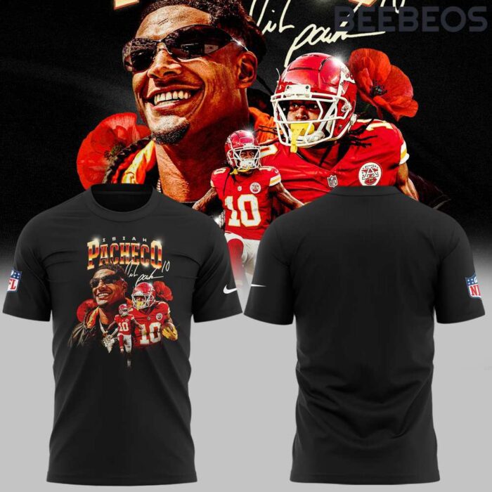 Kansas City Chiefs Isiah Pacheco Signature Special Edition Tee