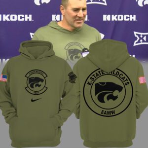 Kansas State Wildcats Football Hoodie 2023 BHD6009