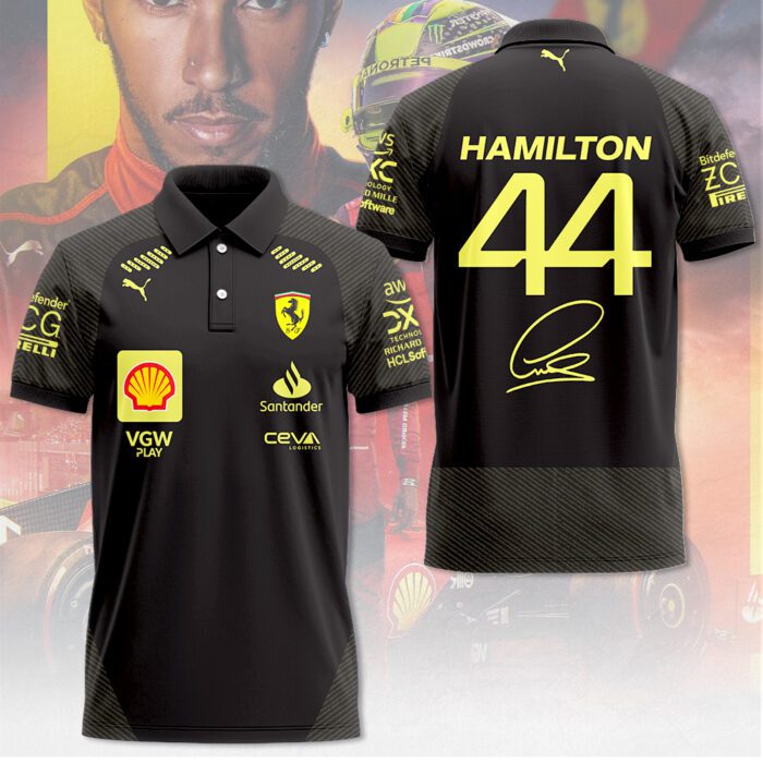 Lewis Hamilton x Scuderia Ferrari Polo Shirt CGN5485