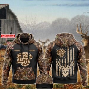Liberty Flames NCAA x Hunting Unisex Hoodie Cap Joggers Set 2024/25 HCJ1018
