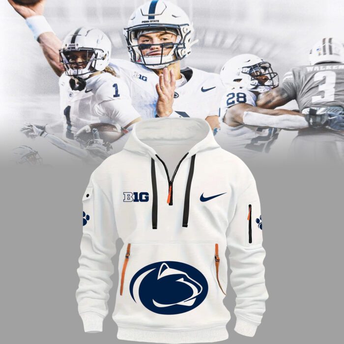 Limited Penn State Football White Hoodie 2024 BHD6122