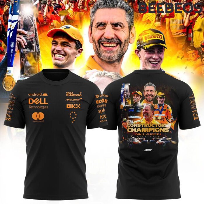 McLaren Formula 1 Team 2024 Champions Shirt