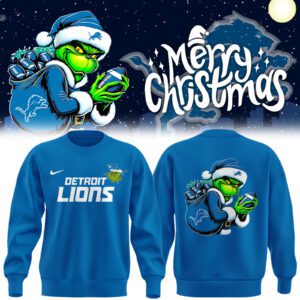 Merry Christmas Detroit Lions Sweatshirt BCT1047