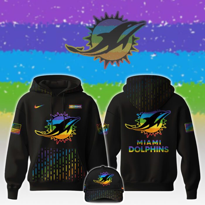 Miami Dolphins NFL x Happy Pride Month Unisex Hoodie Set GHS2050