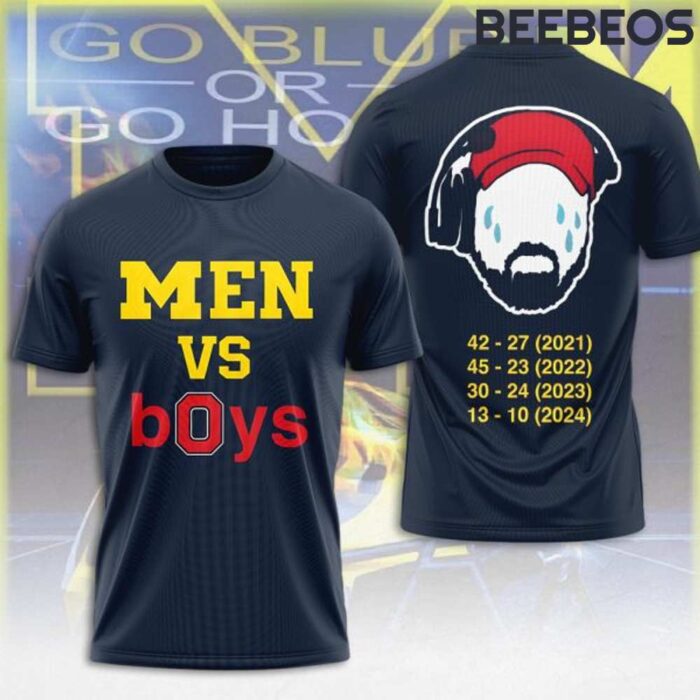 Michigan Wolverines Men vs Boys Ohio State Tee