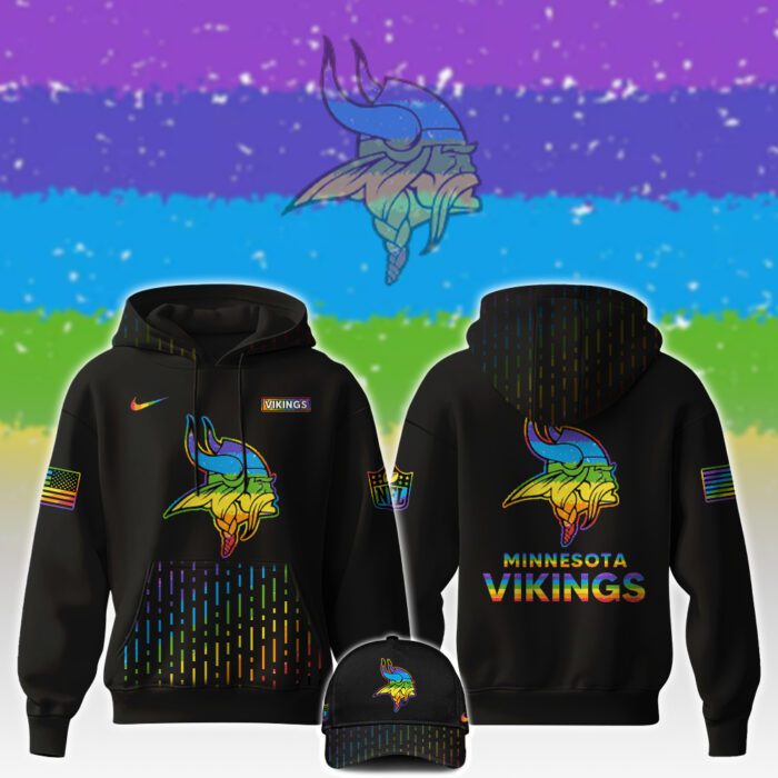 Minnesota Vikings NFL x Happy Pride Month Unisex Hoodie Set GHS2051