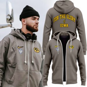 Music City Bowl Iowa Hawkeyes Football Zip Hoodie FZH1009