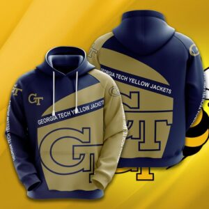 NCAA Georgia Tech Yellow Jackets 3D Unisex Hoodie NCAA2340