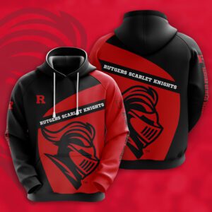 NCAA Rutgers Scarlet Knights 3D Unisex Hoodie NCAA2355