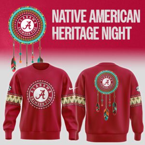 Native American Heritage Night Alabama Crimson Tide Football Sweatshirt BCT1057