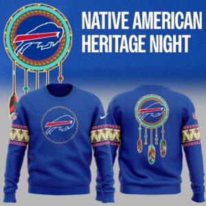 Buffalo Bills Football Native American Heritage Sweatshirt BCT1052