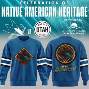 Native American Heritage Night San Jose Sharks Sweatshirt BCT1058